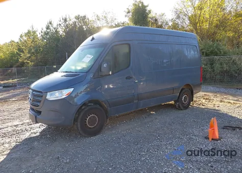 2019 Mercedes-Benz Sprinter 2500 High Roof V6 z USA, uszkodzony, nr VIN WD4PF0CDXKP099535